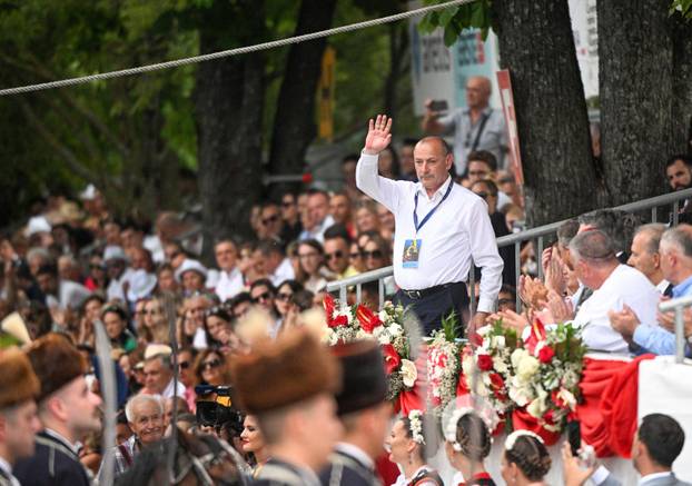 Visoki uzvanici na 307. Sinjskoj alci