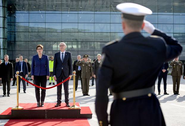 Minister of Defence Kramp-Karrenbauer travels to Croatia