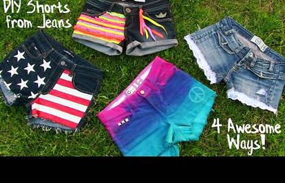 Četiri ideje za ljeto: Pretvorite stare traperice u kratke hlače