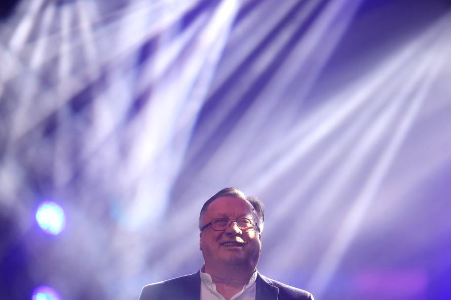 Sarajevo; Veliki koncert Halida Bešlića u dvorani Zetra