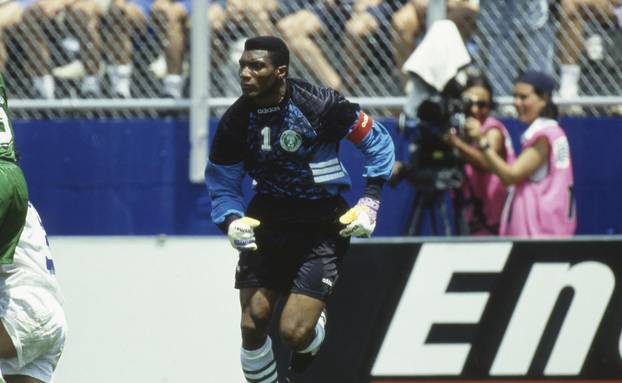 firo, 05.07.1994 Archive image, archive photo, archive, archive photos Football, Soccer, WORLD CUP 1994 USA Round of 16: Nigeria - Italy 1:2 after extra time