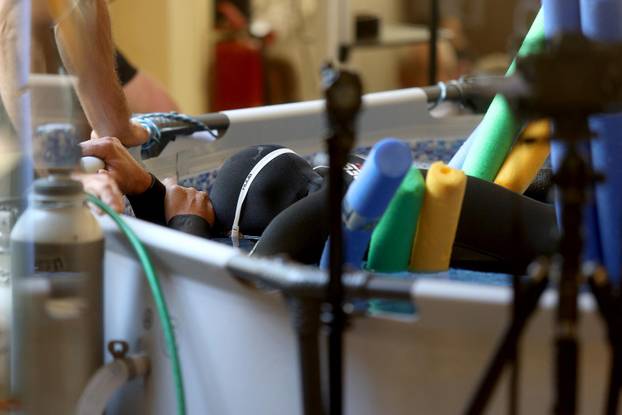 Rijeka: Svjetski rekord Vitomira Maričića, zadržao dah pod vodom 29 minuta i tri sekunde