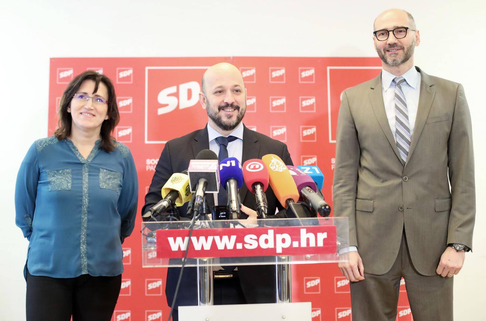 Zagreb: SDP održao konferenciju za medije