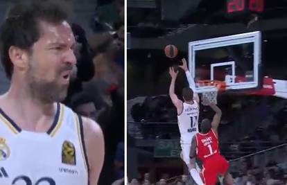 VIDEO Pogledajte čudesno zakucavanje Hezonje protiv Zvezde! Njegov suigrač u čudu