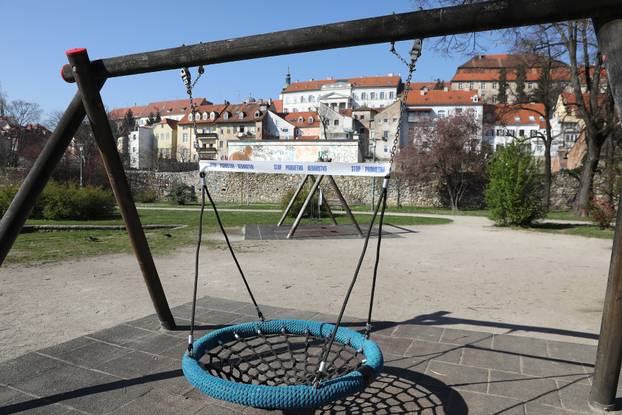 Zagreb: Odlukom Gradske uprave od danas su zatvorena sva dječja igrališta