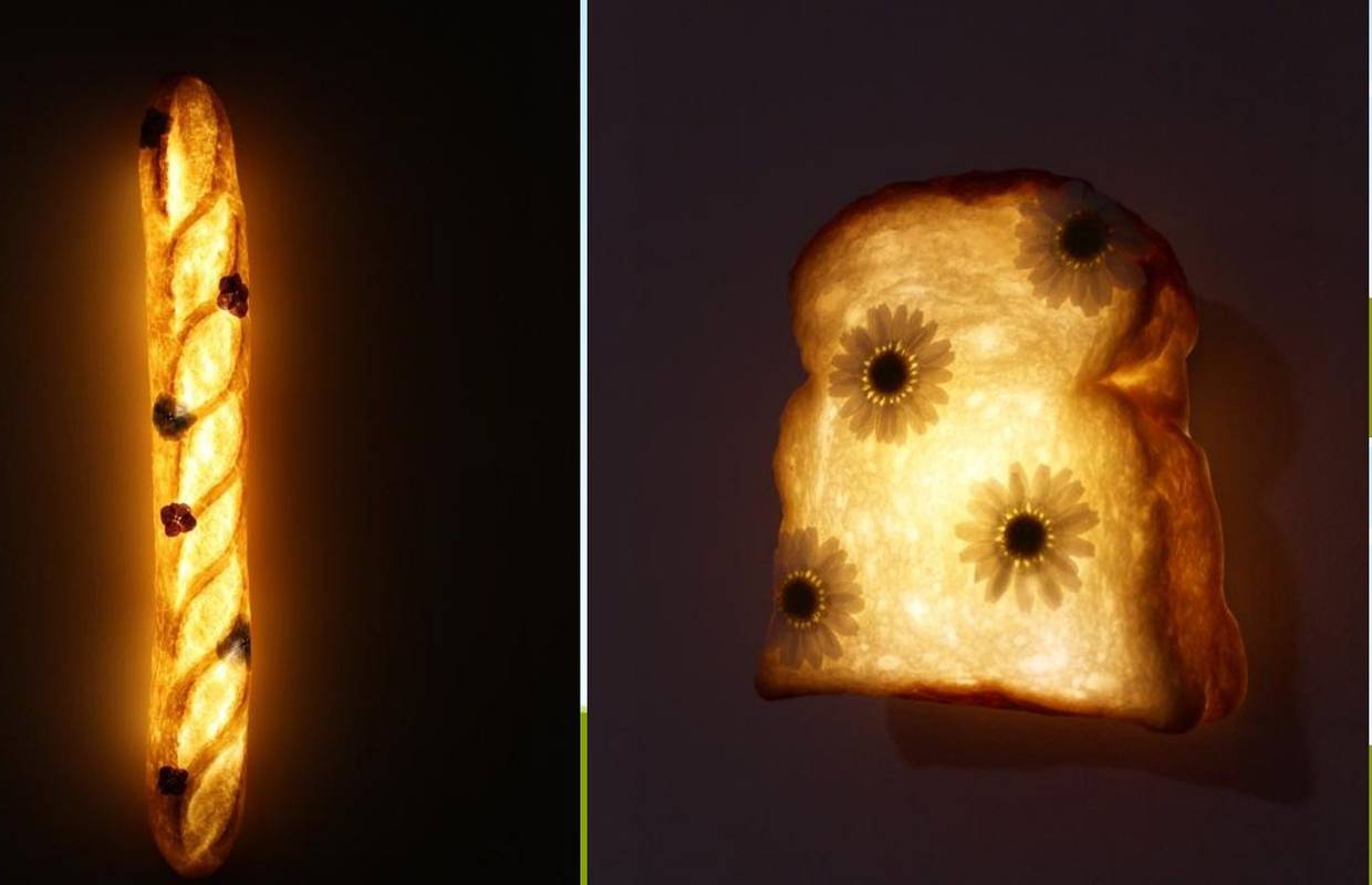 Od starog kruha i kroasana Japanci izradili prekrasne lampe