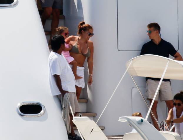 Exclusive pictures: Boat day for Tamara Ecclestone during her holiday in Ibiza