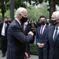 Korona smanjila komemoracije za žrtve 11. rujna: Biden i Pence pozdravili se u New Yorku