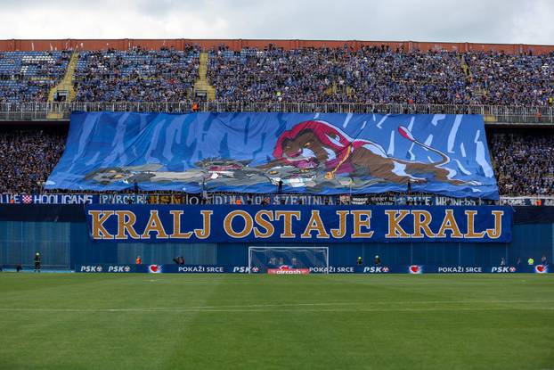 Navijači na utakmici 36. kola SuperSport HNL-a između Dinama i Rudeša