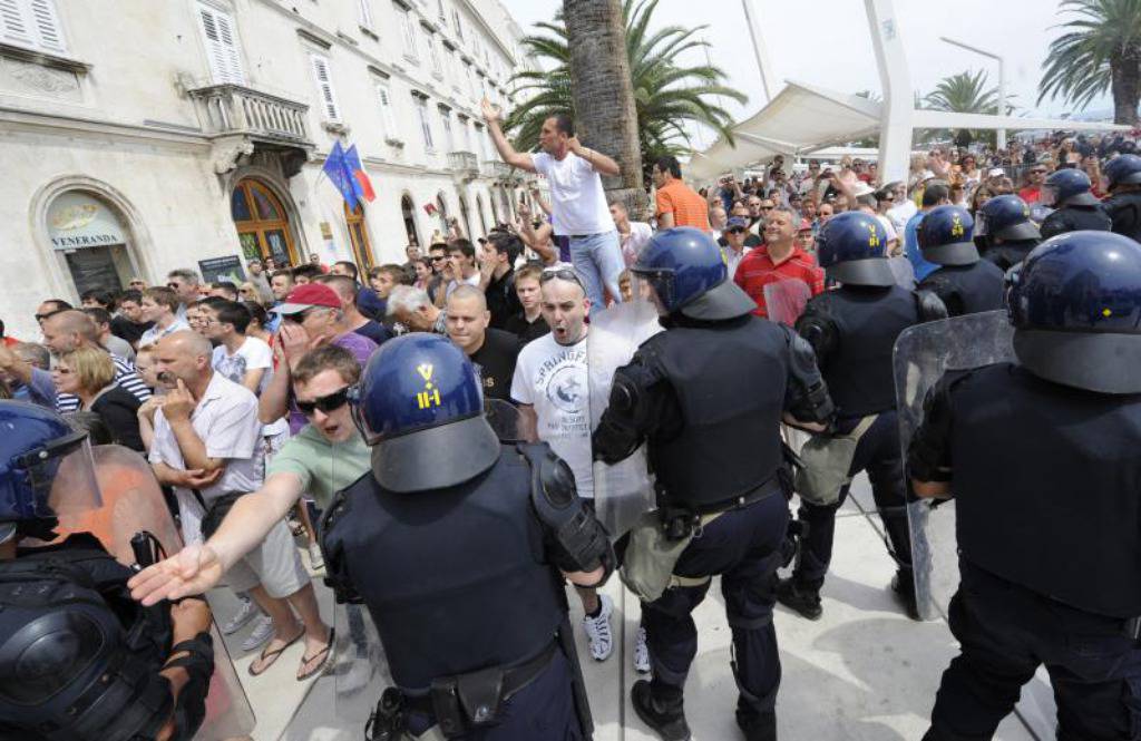 MUP tvrdi: One koji su u Splitu širili mržnju ćemo procesuirati