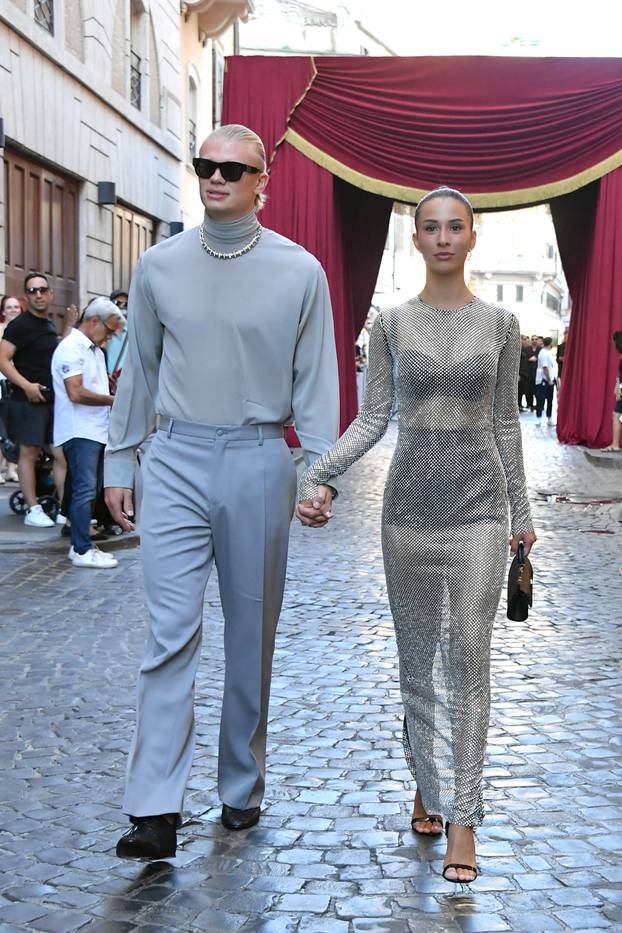 Rome, Castel Sant'Angelo Dolce & Gabbana Fashion Show Event Parterre