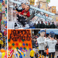 FOTO Gotovo 10.000 maškara na riječkom karnevalu: Među povorku 'sletjeli' Zoki i Plenki