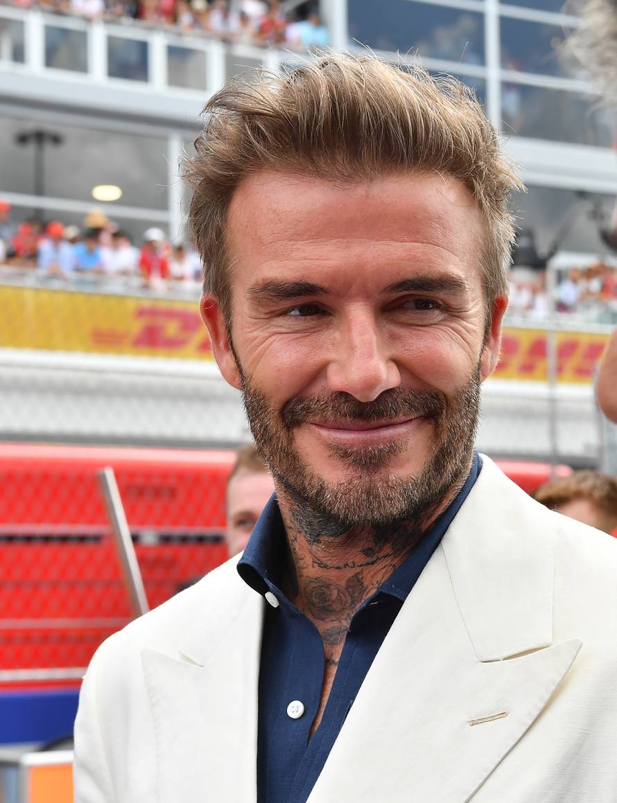 David Beckham na utrci Formule u Miamiju