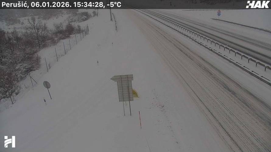 UŽIVO Zbog mećave i vjetra potpuno je zatvorena dionica autoceste A1! Oglasio se HAK