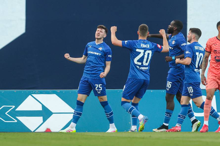 Zagreb: Petar Sučić zabio gol za 1:0 u utakmici protiv NK Osijek