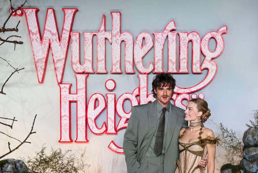 UK premiere of "Wuthering Heights" in London