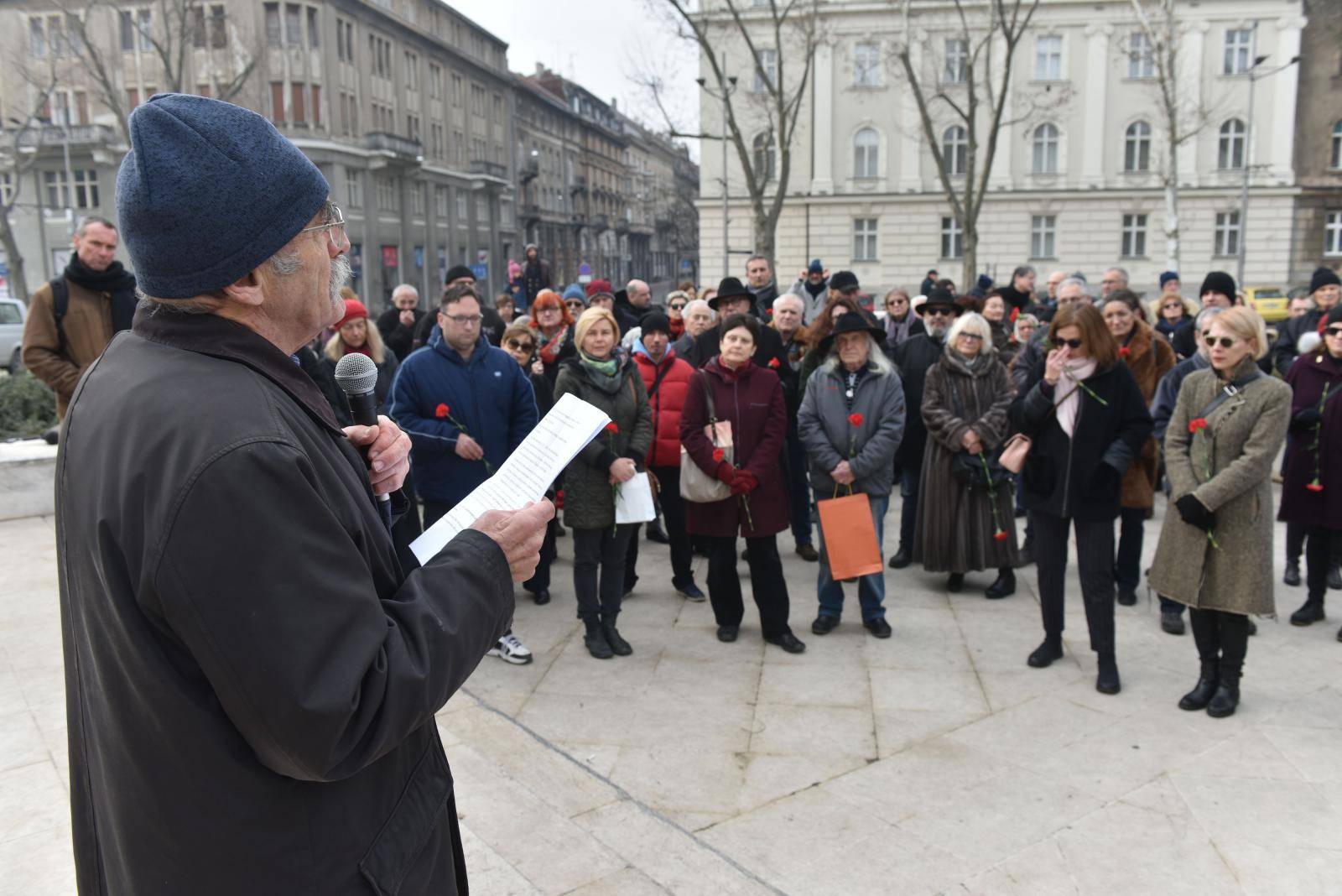 Zagreb: Skup Antifašističke lige RH u povodu Međunarodnog dana sjećanja na žrtve holokausta