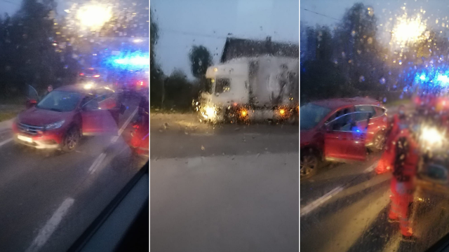 Sudar auta i kamiona u Klinča Selima, stigle tri Hitne pomoći