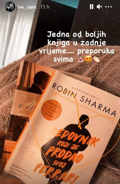 Iva Šarić se javila nakon vijesti da čeka bebu: Otkrila što čita...