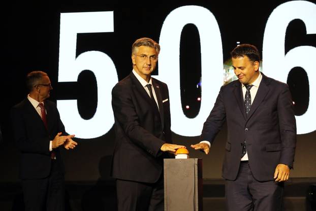 Rijeka: Premijer Andrej Plenković na svečanom puštanju u rad tunela Učka