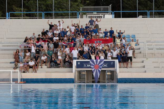 Hrvatski U-18 vaterpolisti dočekani u Splitu nakon osvajanja svjetskog zlata