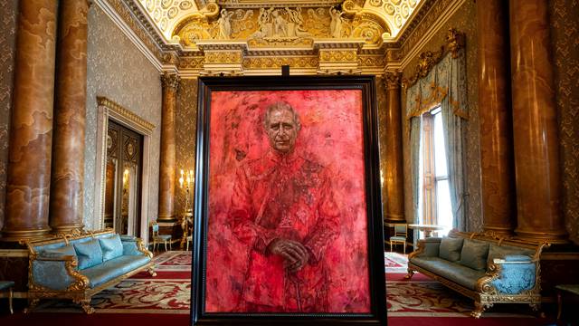 Portrait of Britain's King Charles by artist Jonathan Yeo unveiled in London