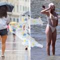 FOTO PROGNOZA Danas moguće nevrijeme u jednoj regiji, evo kako su jučer izgledale plaže