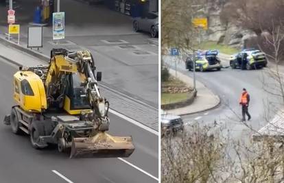 Njemačka: Ukrao bager i gazio automobile, policija ga upucala