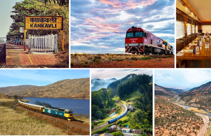 Ovo je 15 najljepših putovanja vlakom po svijetu, kroz čarobne krajolike koji oduzimaju dah