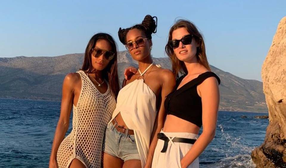 Francuska manekenka Cindy Bruna ljetuje na Korčuli, hvali našu obalu i odlično se provodi