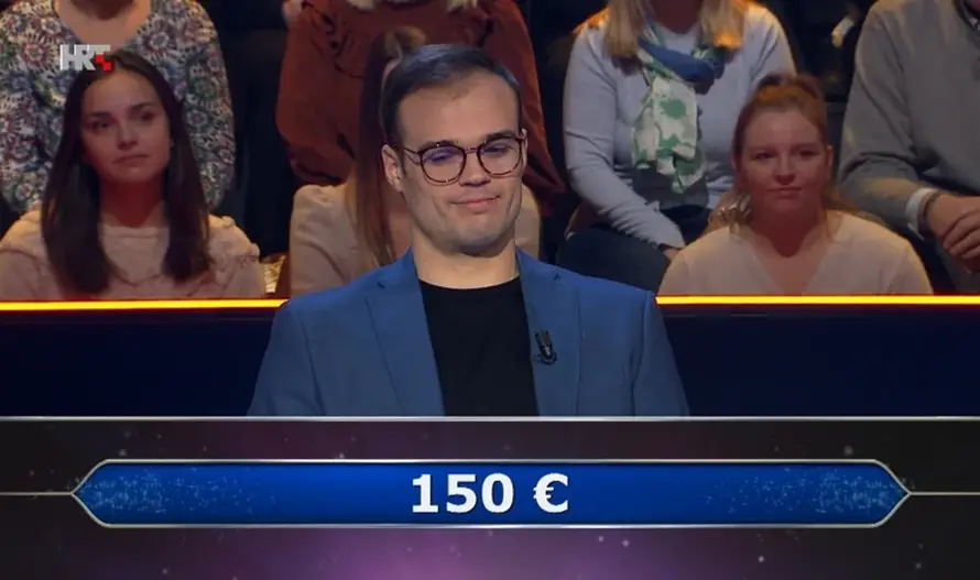 Ivana je u 'Milijunašu' osvojila 18 tisuća eura, a tri odgovora je dijele od vrtoglavih 150 tisuća