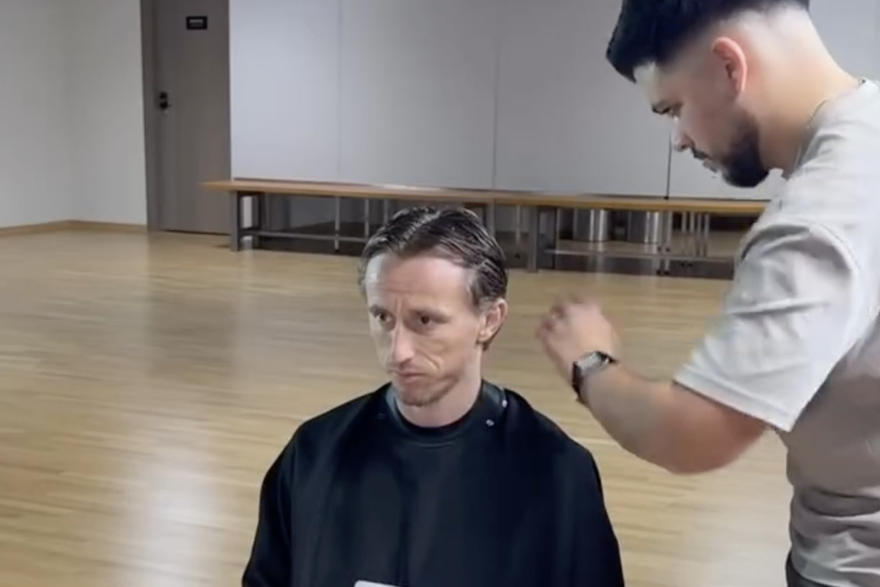 Luka Modrić se ošišao: Pogledajte njegovu novu frizuru