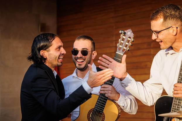 Split: Vjenčanje Hajdukovog nogometaša Anthonyja Kalika i Ivone Glavaš