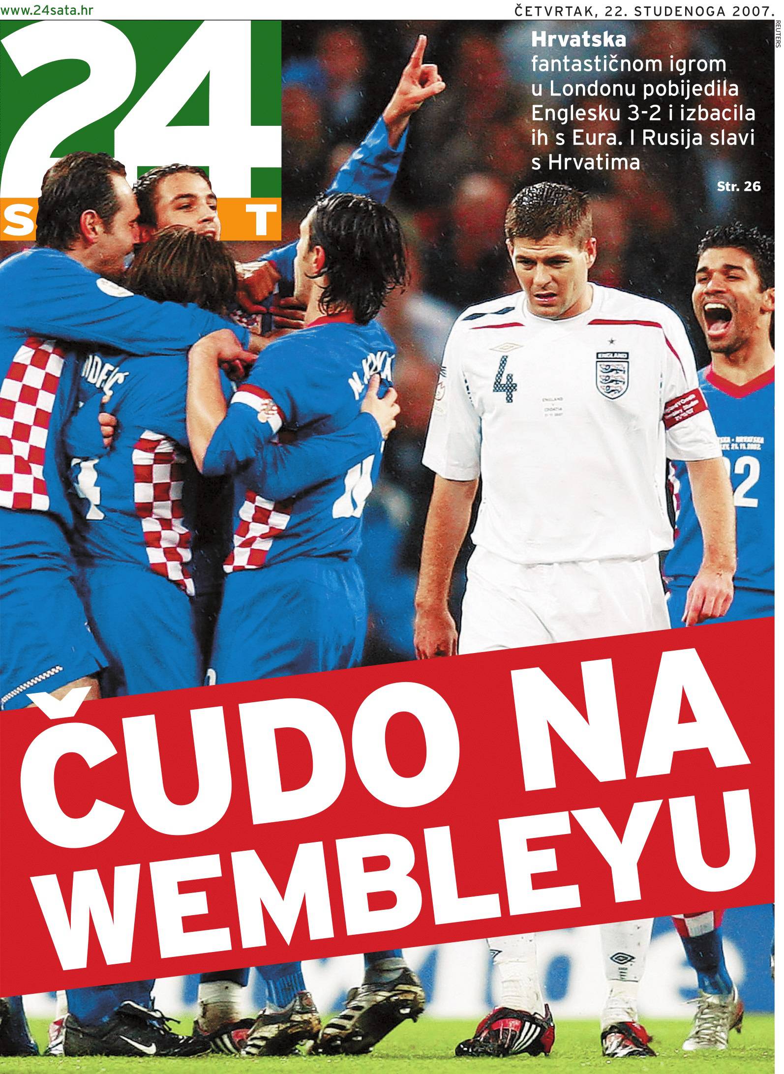 Dan kad Englezi nisu bili tako bahati! Prošlo je već 16 godina, na isti dan 'vatreni' idu po Euro