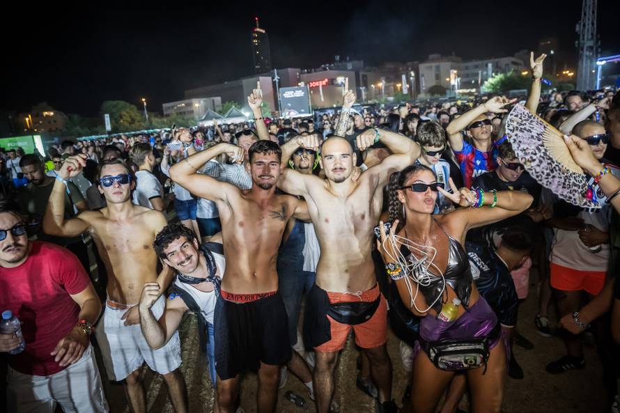 10.07.2026. Split -  Prva večer Ultra Europe Festivala. 