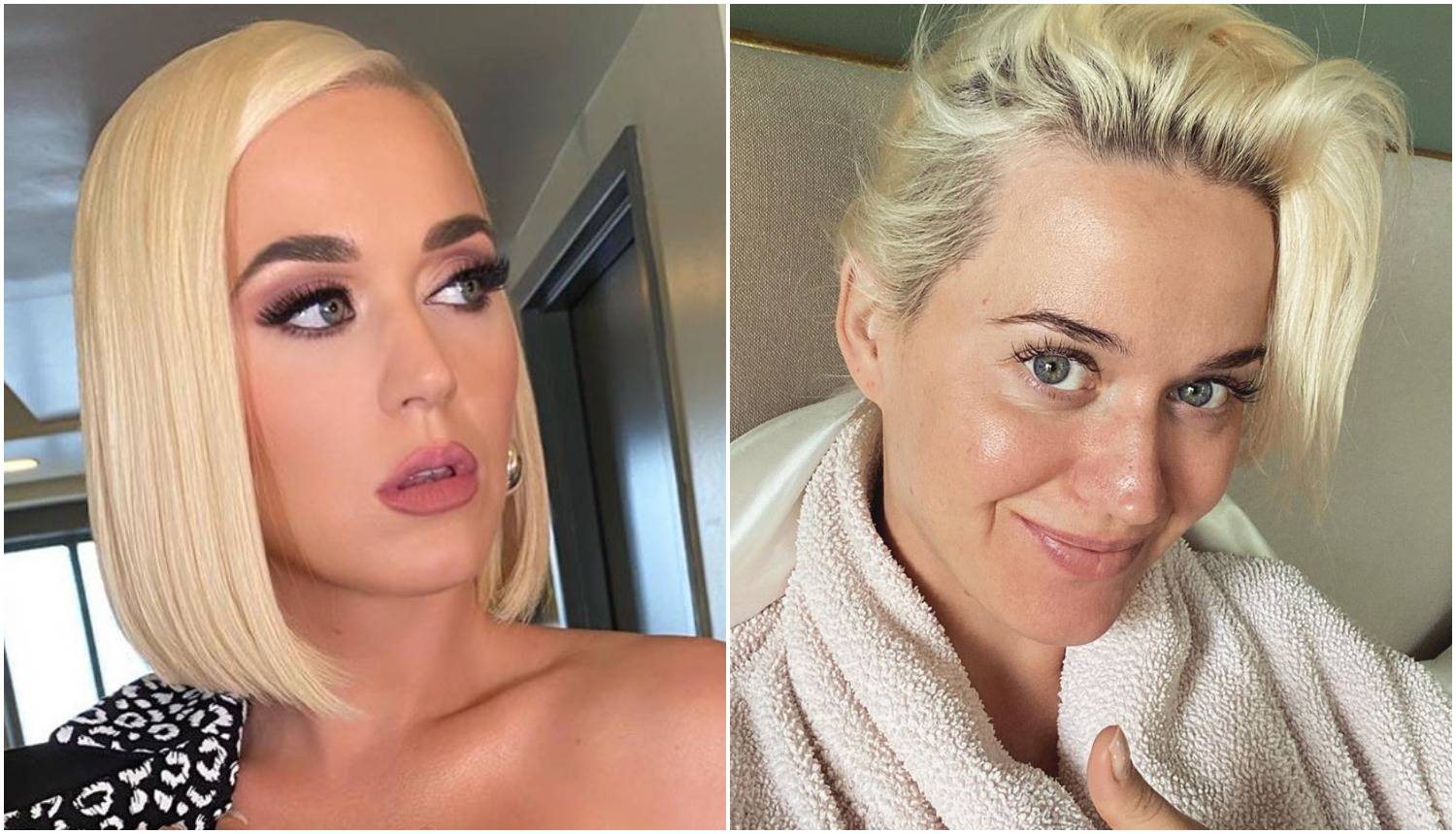 Katy je pozirala bez šminke, a fanovi komentirali: Koja razlika