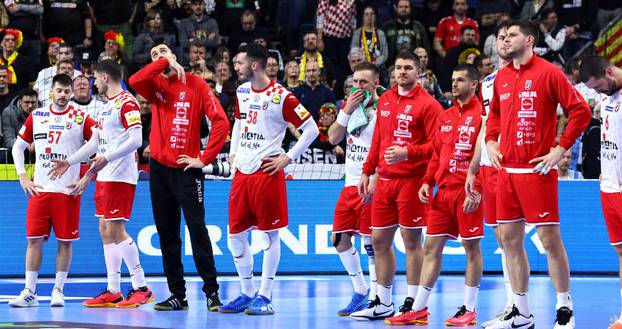 EHF 2024 Men's European Handball Championship - Main Round - France v Croatia