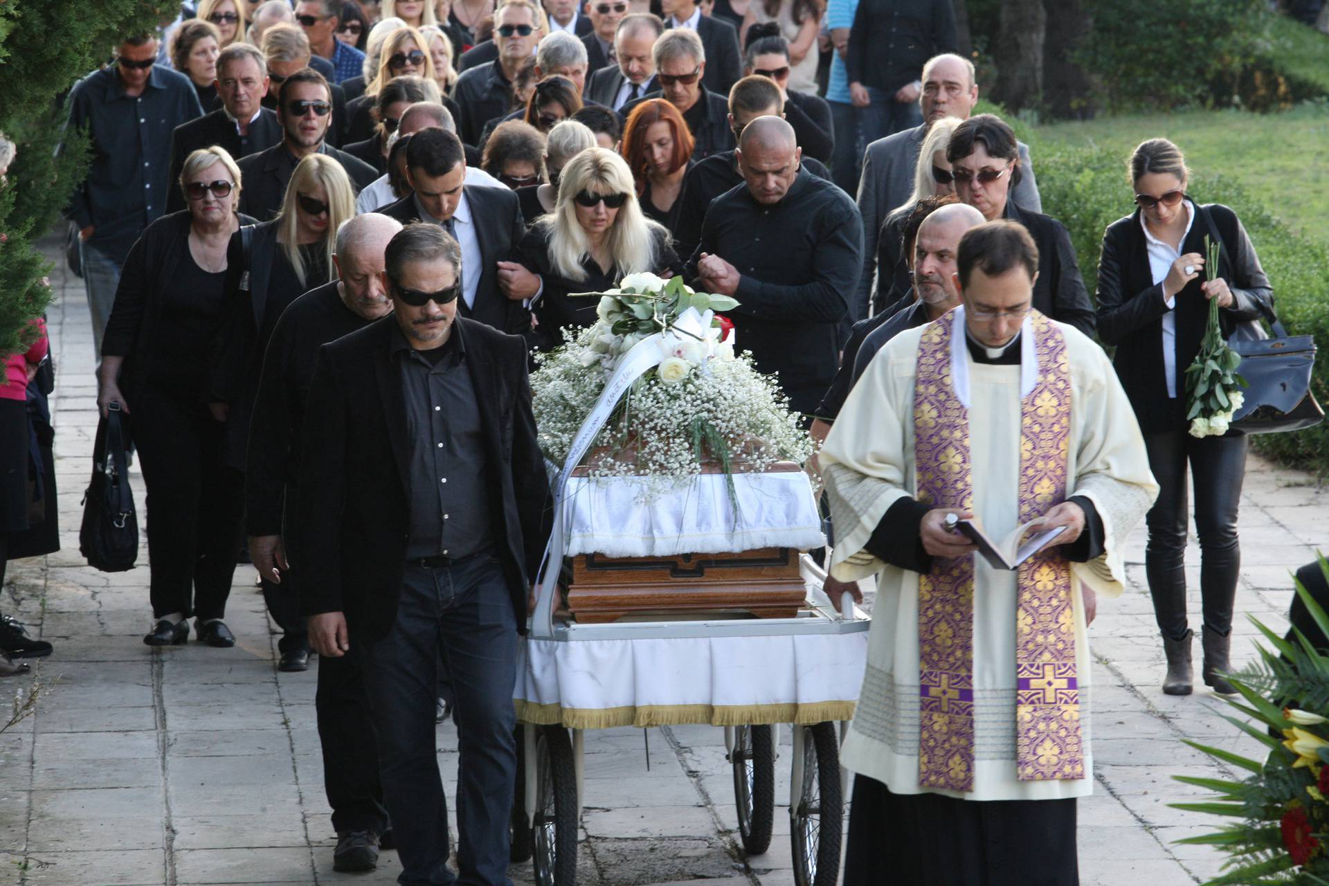 Šibenik: Posljednji ispraćaj glumice Dolores Lambaše