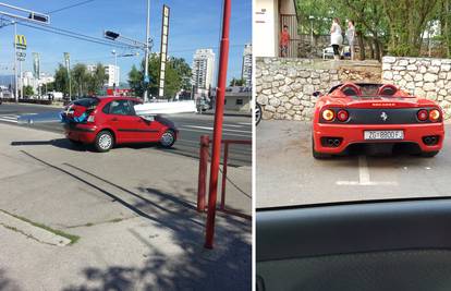 ‘Crveni bolidi’: Jedan prevozi limove, a drugi bahato parkira