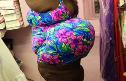 Ponosna na guzu od 2,2 metra, a lomi WC školjke kad sjedne