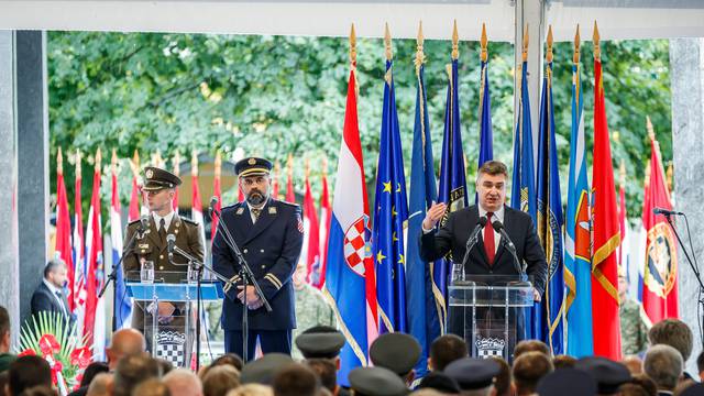 Državni vrh na obilježavanju 28. obljetnice VRO Oluja