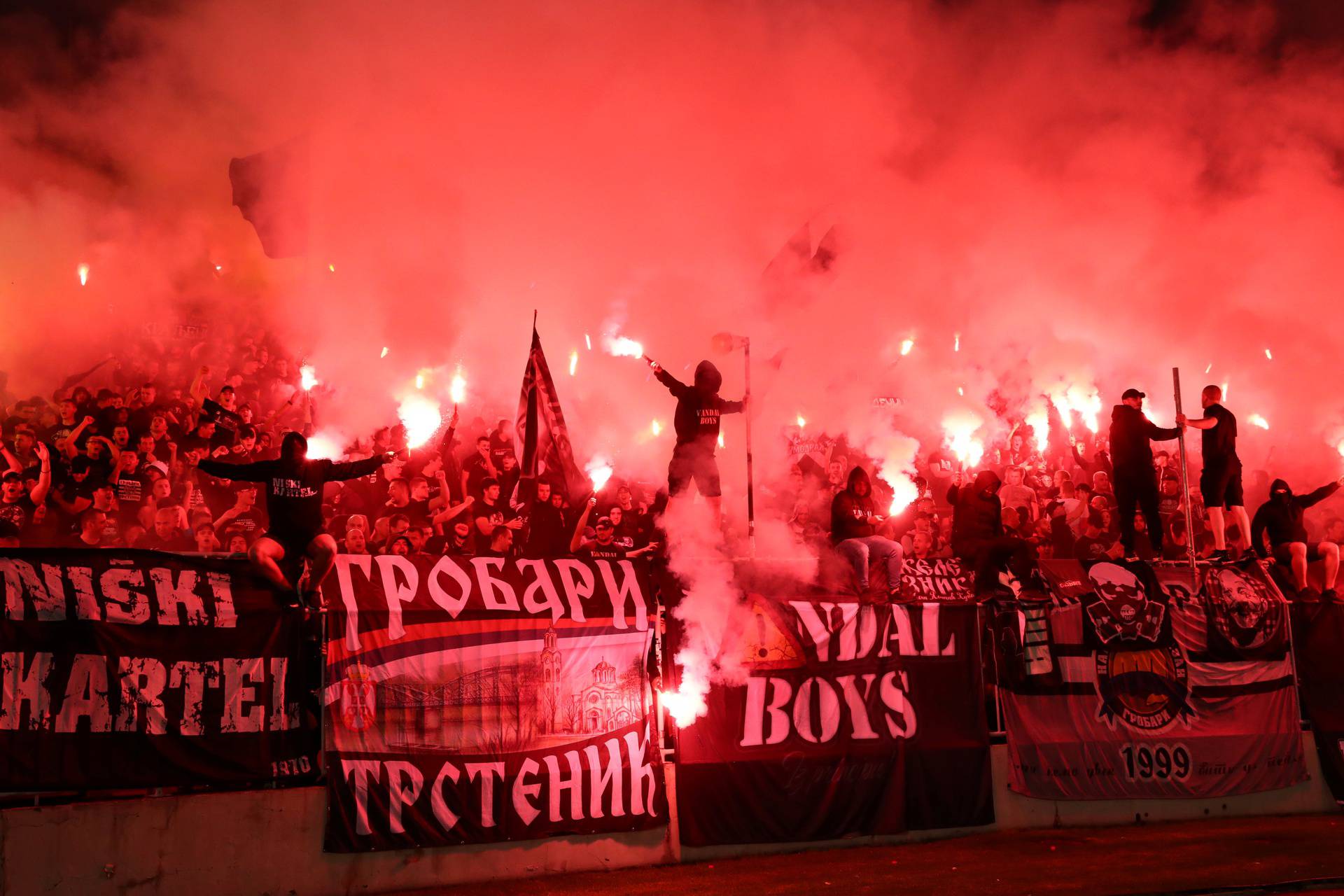 Serbian Cup Semi-Final - Partizan v Crvena Zvezda