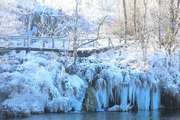 Plitvice pod snijegom i ledom