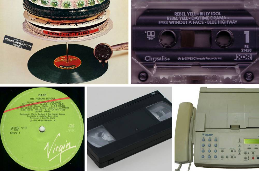 Ploče su se već vratile, a novi hit su audio kasete, VHS i faks