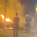 VIDEO Buktinja u Buzinu: 'Auto je po&ccaron;eo gorjeti na semaforu, putnici su brzo izi&scaron;li...'