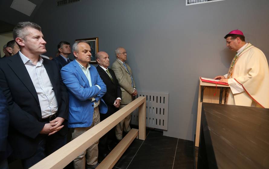 Zagreb: Pod južnom tribinom na maksimirskom stadionu blagoslovljena kapelica Sv. Josipa