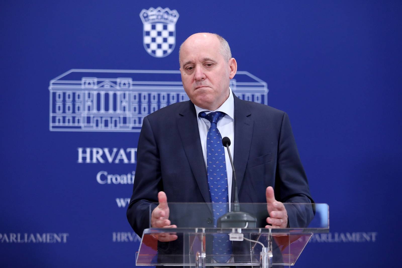 Zagreb: Bačić komentirao raspuštanje Sabora i pripreme za izbore