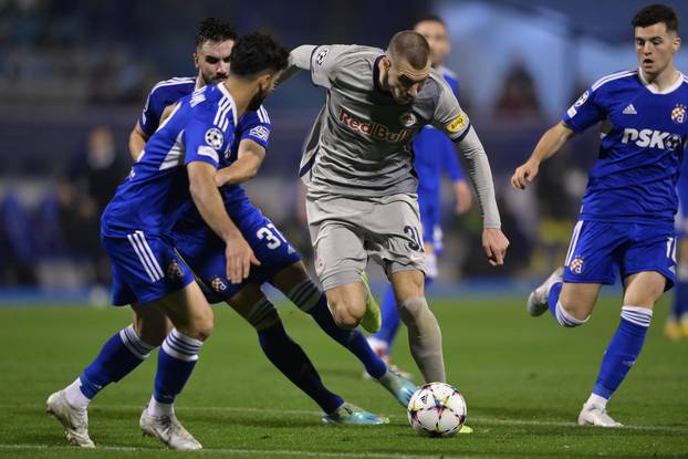 Zagreb: UEFA Liga prvaka, 4. kolo, skupina E, GNK Dinamo - Red Bull Salzburg