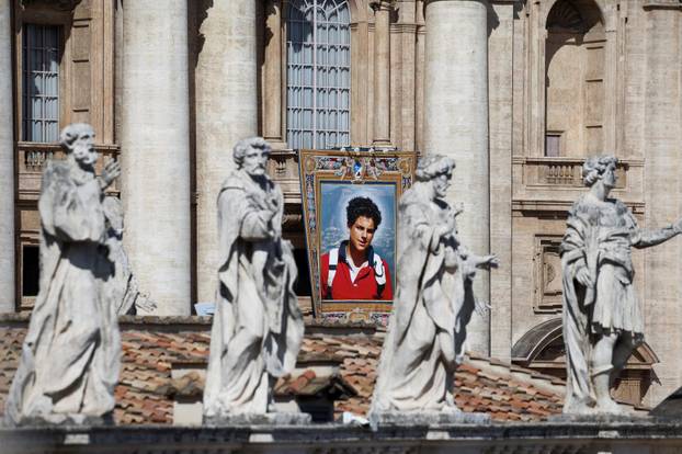 Canonisation of Carlo Acutis and Pier Giorgio Frassati, at the Vatican