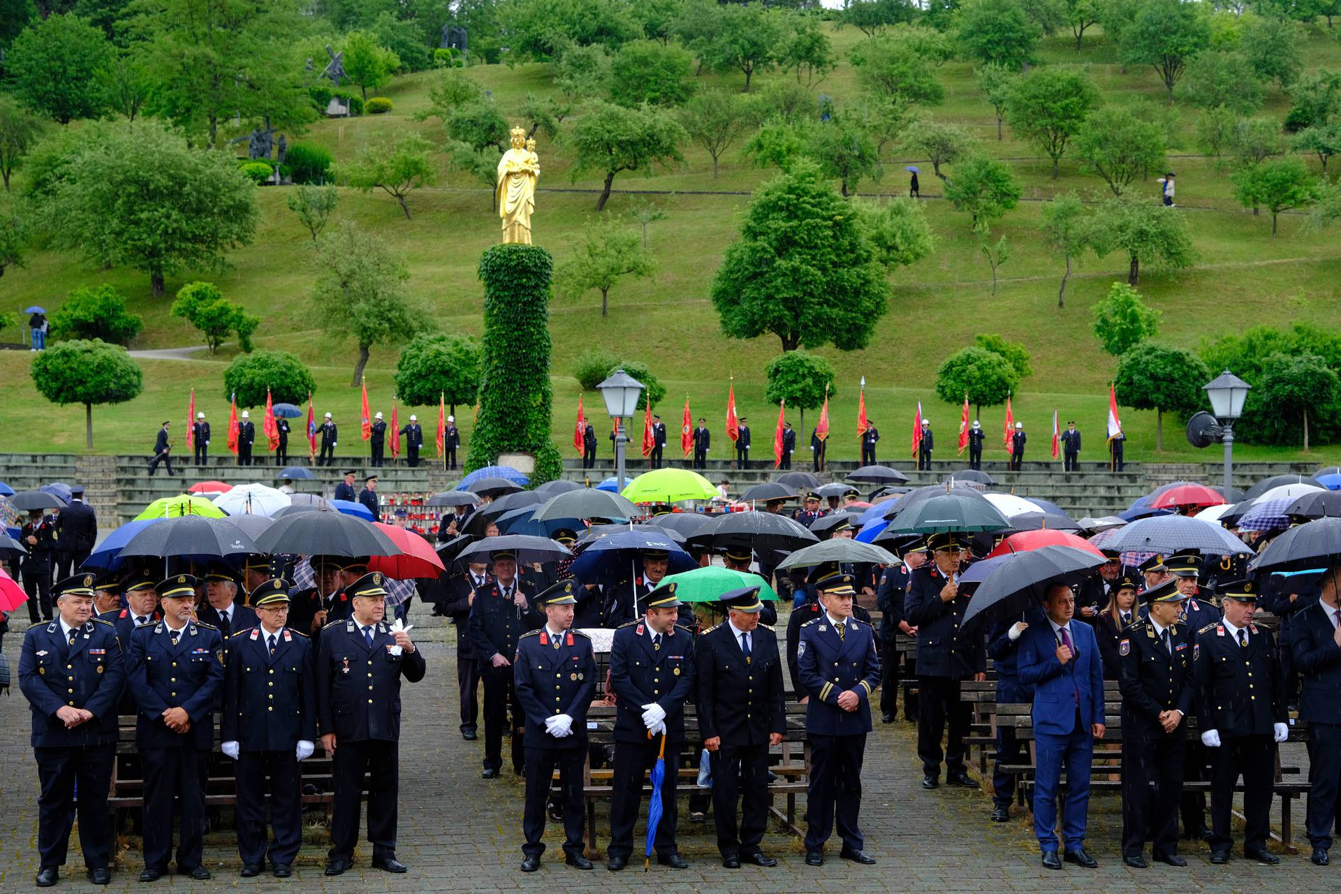 Tradicionalno 23. hodočašće vatrogasaca u Nacionalno Svetište Majke Božje Bistričke